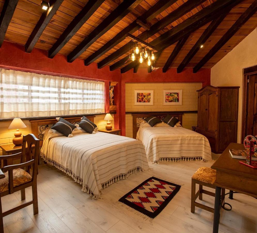 ホテル La Casona Colorada San Felipe Del Agua オアハカ州 エクステリア 写真