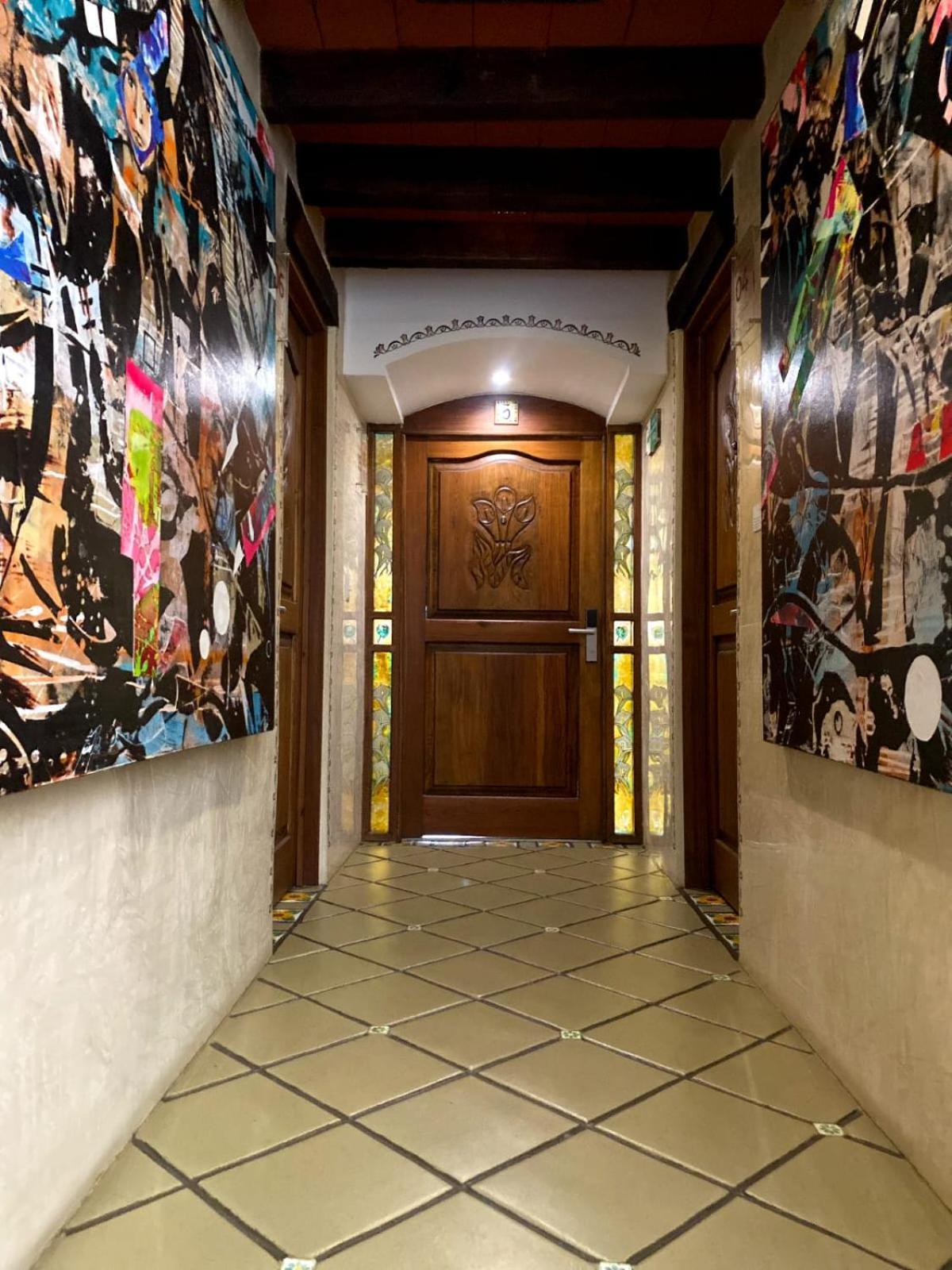 ホテル La Casona Colorada San Felipe Del Agua オアハカ州 エクステリア 写真